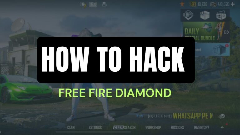 How to hack free Fire diamond